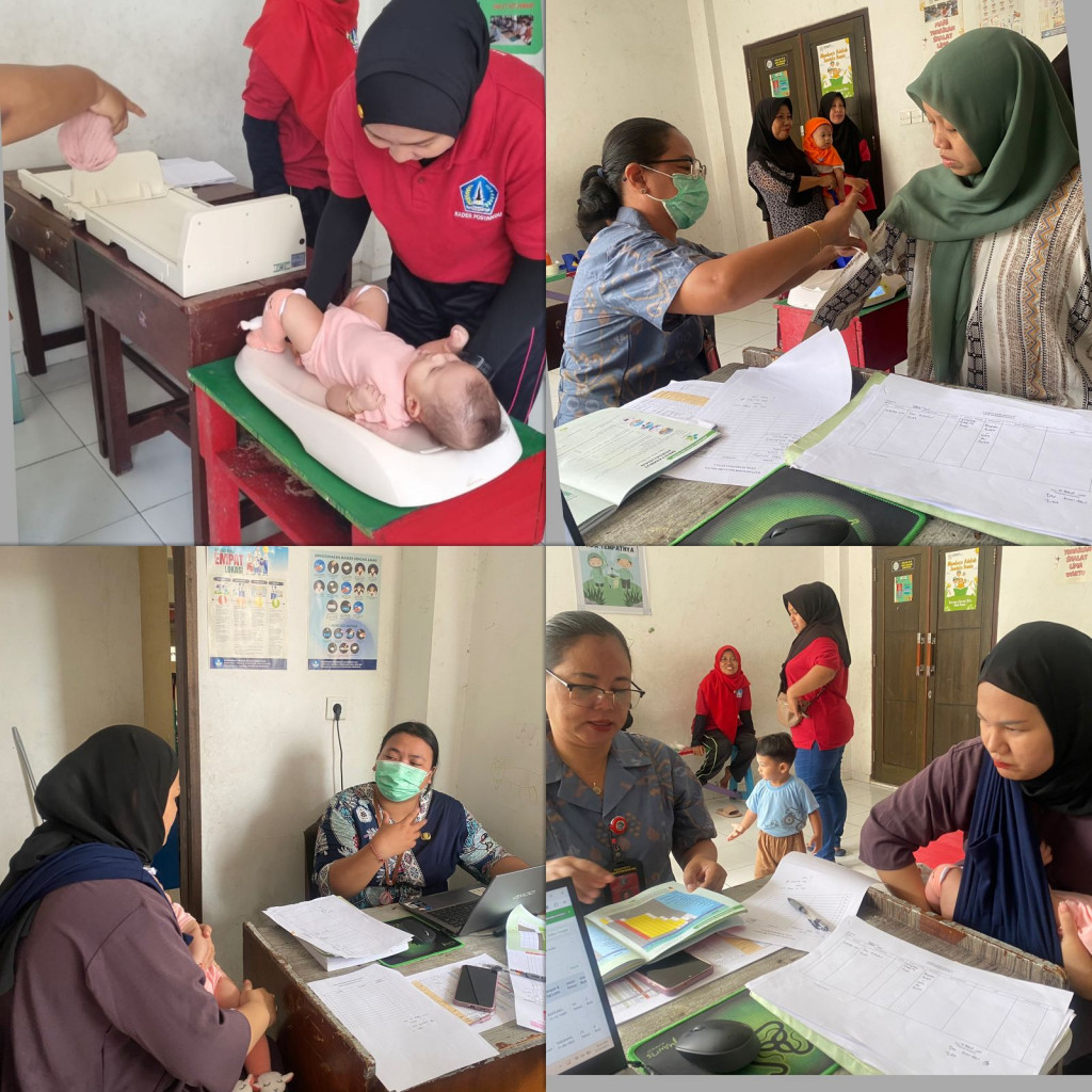 Kegiatan Posyandu Balita dan Kelas Ibu Balita di Kampung Bugis pada Hari Sabtu,15 Maret 2025
